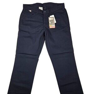 Carhartt FR Pants Women's 14 Regular Navy Flame Resistant Rugged Flex NEW